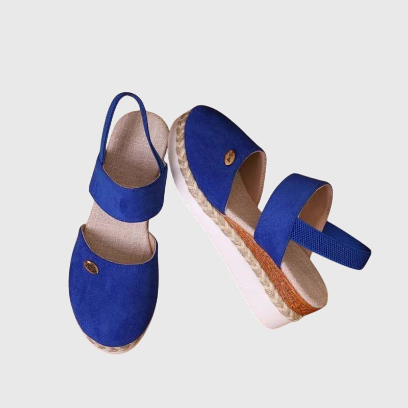 Paloma | Women’s Orthopedic Closed-Toe Espadrille Flatform Sandals