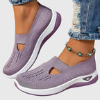 Willow | Orthopedic Mesh Cutout Slip-On Walking Sneakers