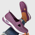 Willow | Orthopedic Mesh Cutout Slip-On Walking Sneakers