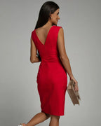Valeria | Elegant Split Cocktail Dress