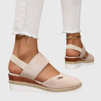 Paloma | Women’s Orthopedic Closed-Toe Espadrille Flatform Sandals