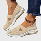 Willow | Orthopedic Mesh Cutout Slip-On Walking Sneakers