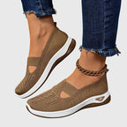 Willow | Orthopedic Mesh Cutout Slip-On Walking Sneakers