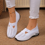 Willow | Orthopedic Mesh Cutout Slip-On Walking Sneakers