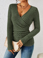 Trexi | Casual Women’s Tummy-Tucking Long Sleeve Top