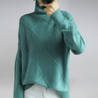 Women’s Soft Turtleneck Knit Sweater