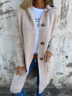 Alessia | Elegant Cozy Long Knit Cardigan