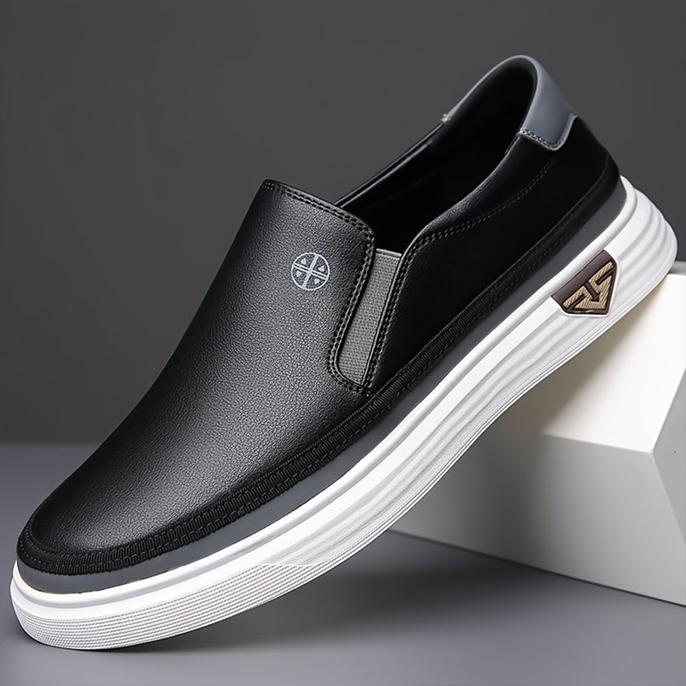 Men's Lightweight Slip-On Sneakers With Cushioned Sole