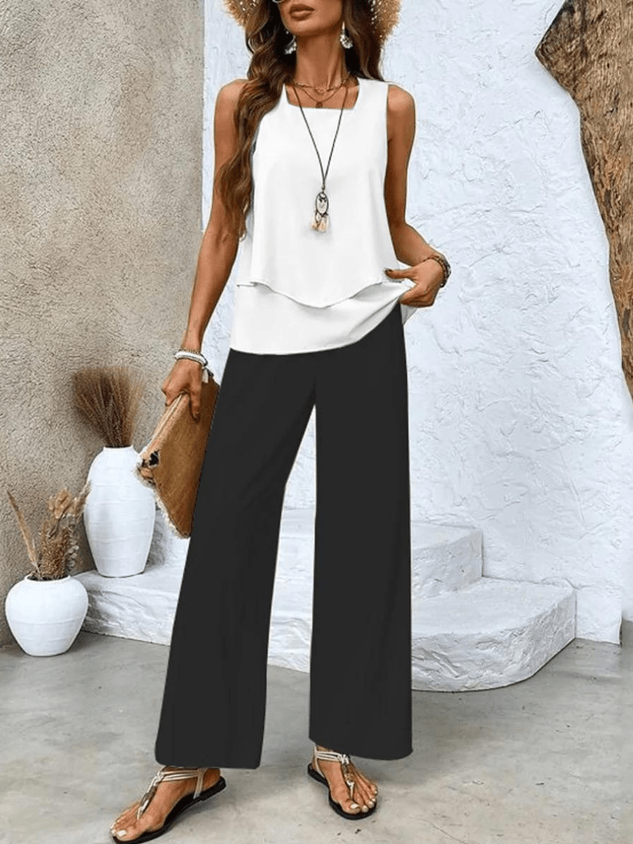 Selene | Elegant Two-Piece Summer Set