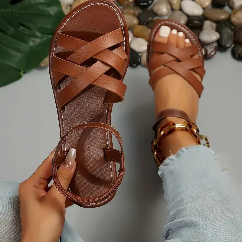 Lyra | Classic Criss-Cross Women’s Sandals