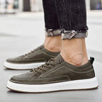 Men’s Faux Leather Sneakers