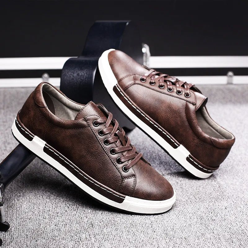 Paul | Men's Faux Leather Sneakers