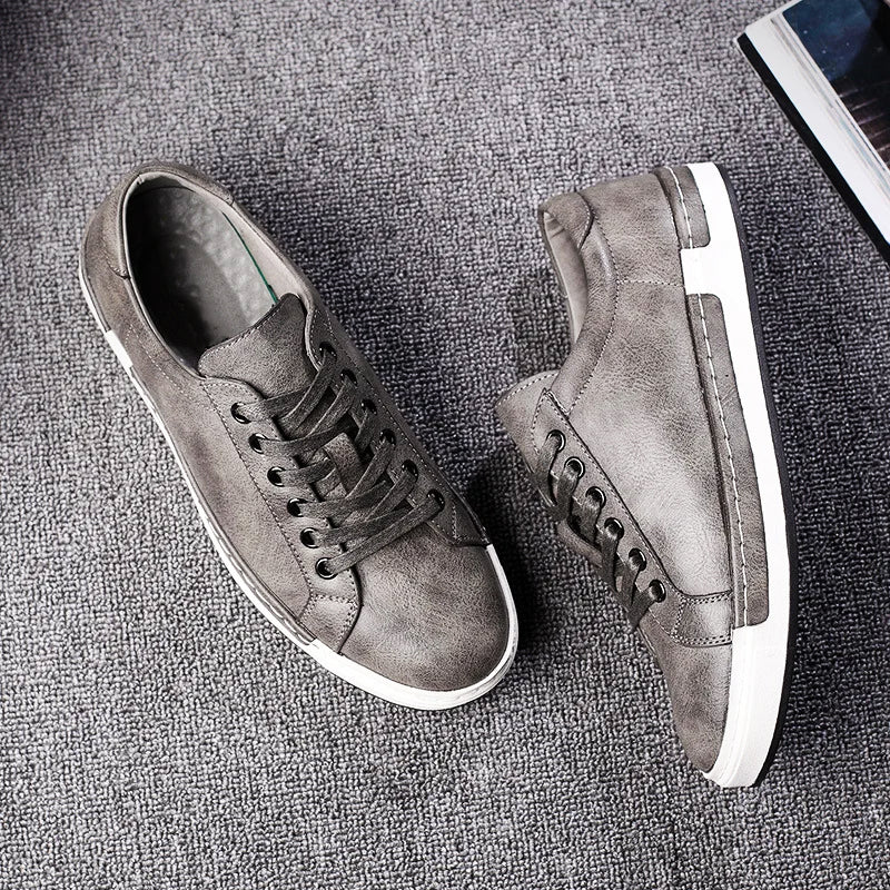 Paul | Men's Faux Leather Sneakers