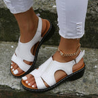 Talia | Orthopedic Faux Leather Sandals