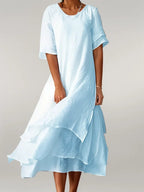 Christine | Elegant Relaxed  Long Dress