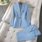 Claudia | Effortless Stylish Blazer Trousers Set
