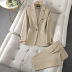 Claudia | Effortless Stylish Blazer Trousers Set
