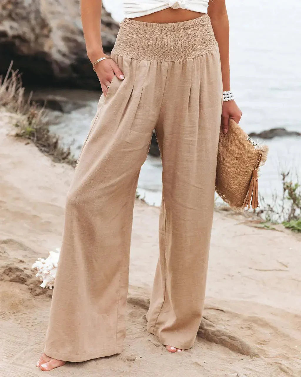 Nayla | Wide-Leg Summer Pants