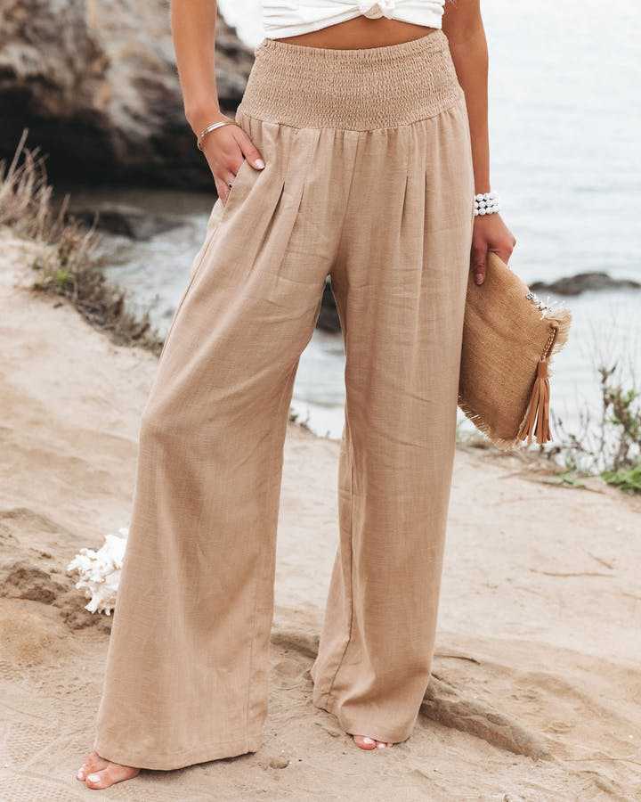 Nayla | Wide-Leg Summer Pants
