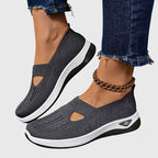 Willow | Orthopedic Mesh Cutout Slip-On Walking Sneakers