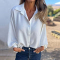 Ravelle | Relaxed Button-Down Everyday Blouse