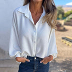Ravelle | Relaxed Button-Down Everyday Blouse