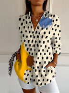 Emma | Elegance Button-Up Shirt