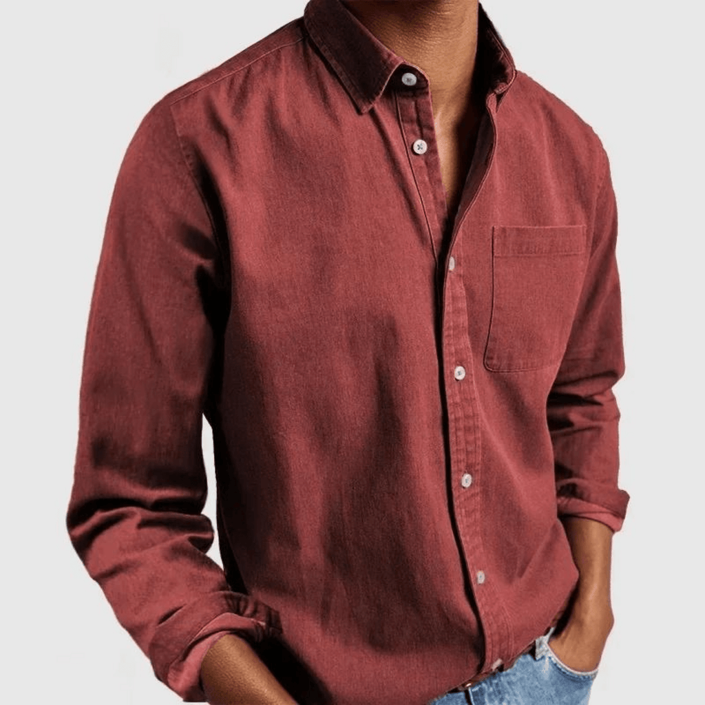 Men’s Relaxed Fit Casual Shirt