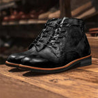 Men’s Vintage Leather Ankle Boots