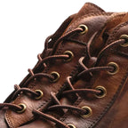 Men’s Vintage Leather Ankle Boots