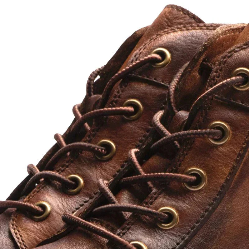 Men’s Vintage Leather Ankle Boots