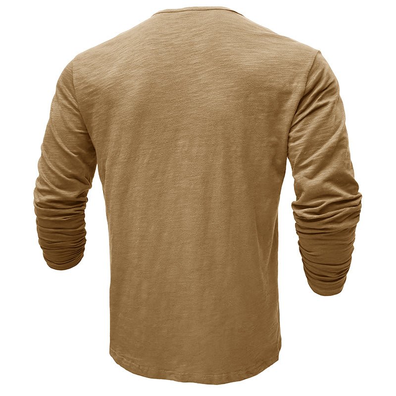 Men’s Long Sleeve Casual Button Shirt