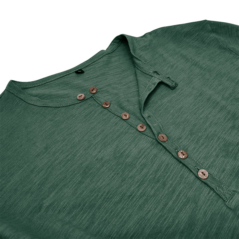 Men’s Long Sleeve Casual Button Shirt