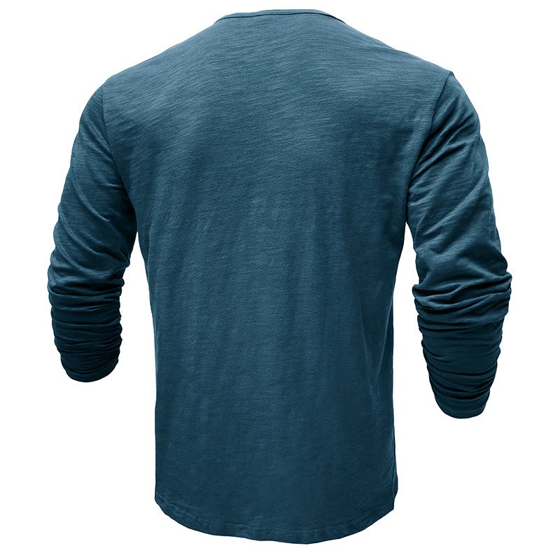 Men’s Long Sleeve Casual Button Shirt
