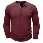 Men’s Long Sleeve Casual Button Shirt