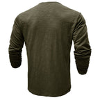 Men’s Long Sleeve Casual Button Shirt