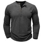 Men’s Long Sleeve Casual Button Shirt