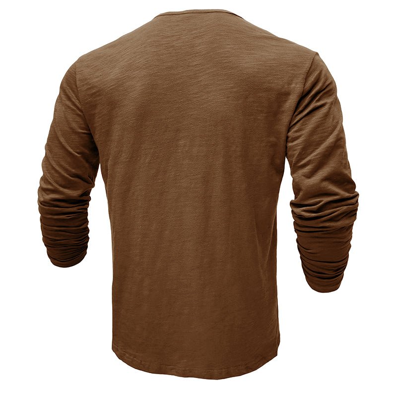 Men’s Long Sleeve Casual Button Shirt