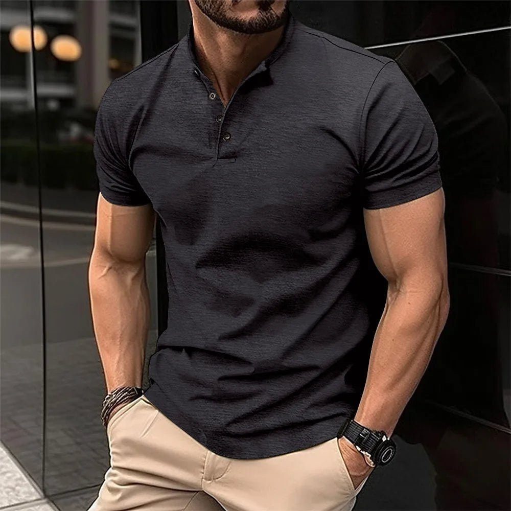 Men’s V-Neck Cotton T-Shirt