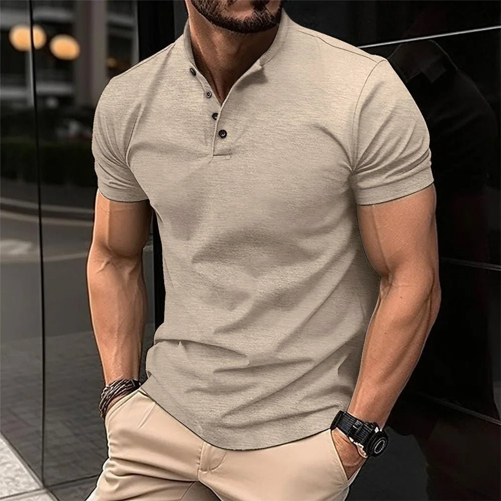 Men’s V-Neck Cotton T-Shirt