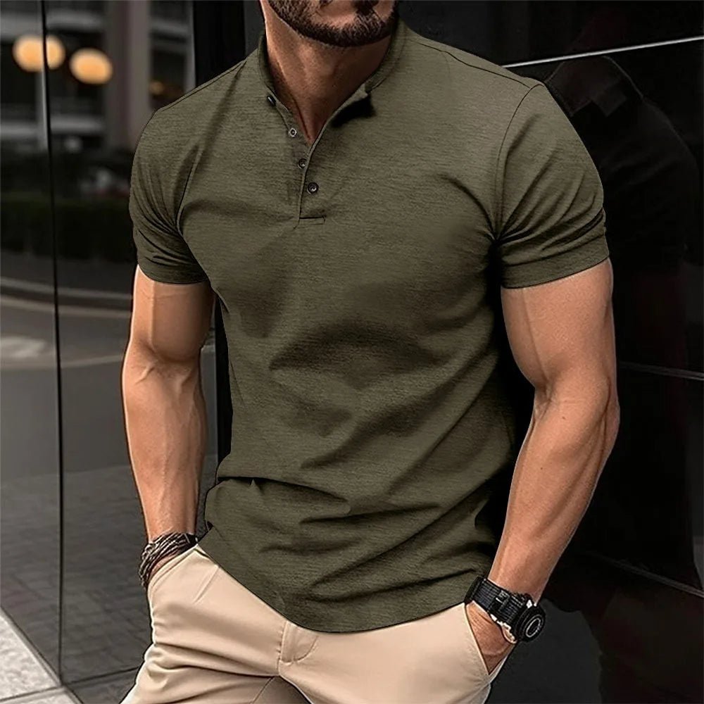 Men’s V-Neck Cotton T-Shirt