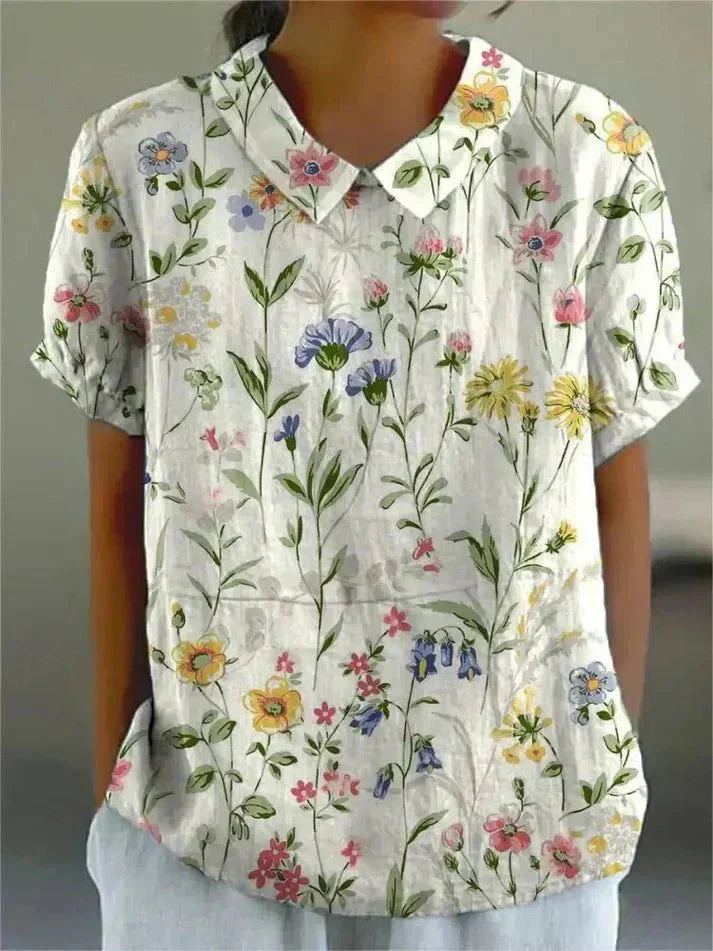 Addison | Floral Print Blouse