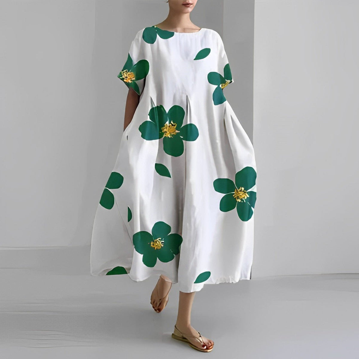 Isabella | Elegant Vibrant Floral Dress