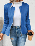 Isolde | Slim Fit Jacket with Zipper