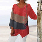 Kia | Tri-Color Shirt with Tummy Coverage