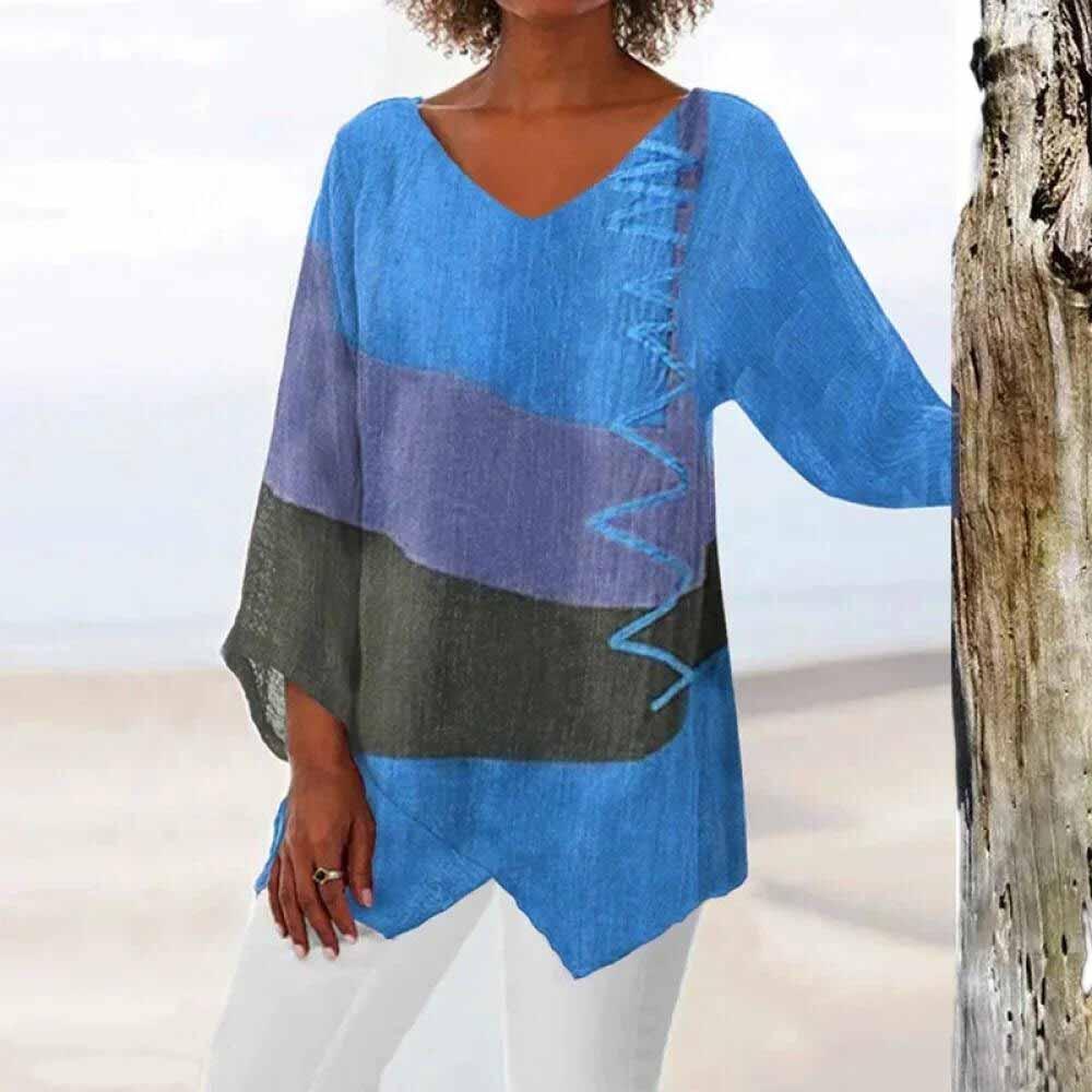 Kia | Tri-Color Shirt with Tummy Coverage