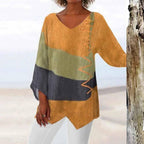 Kia | Tri-Color Shirt with Tummy Coverage