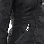 Kirra | Waterproof Hooded Faux Leather Jacket