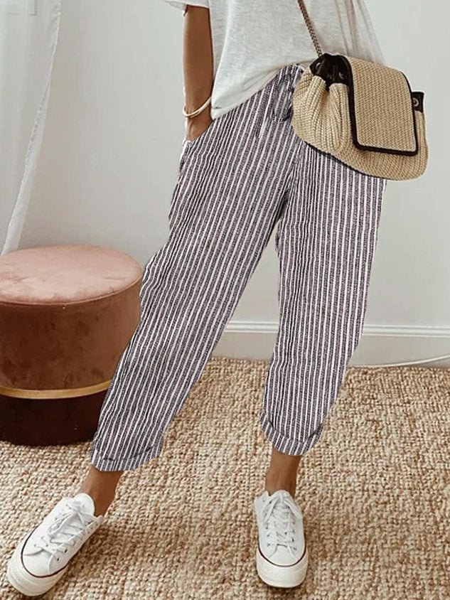 Leona | Rolled Cuff Relaxed Jogger Pants