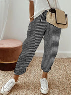 Leona | Rolled Cuff Relaxed Jogger Pants